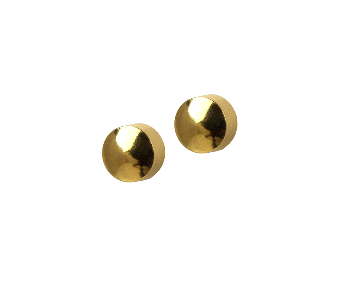 BOUCLES DE PERÇAGE ACIER/PVD OR 5MM - JM L200Y - BIJOUX D'ACIER