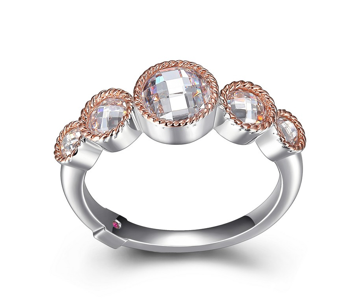 B.D. ELLE ESSENCE ARG 2T ROSE CZ GR:7 - PJ R4LA7400AC - ELLE