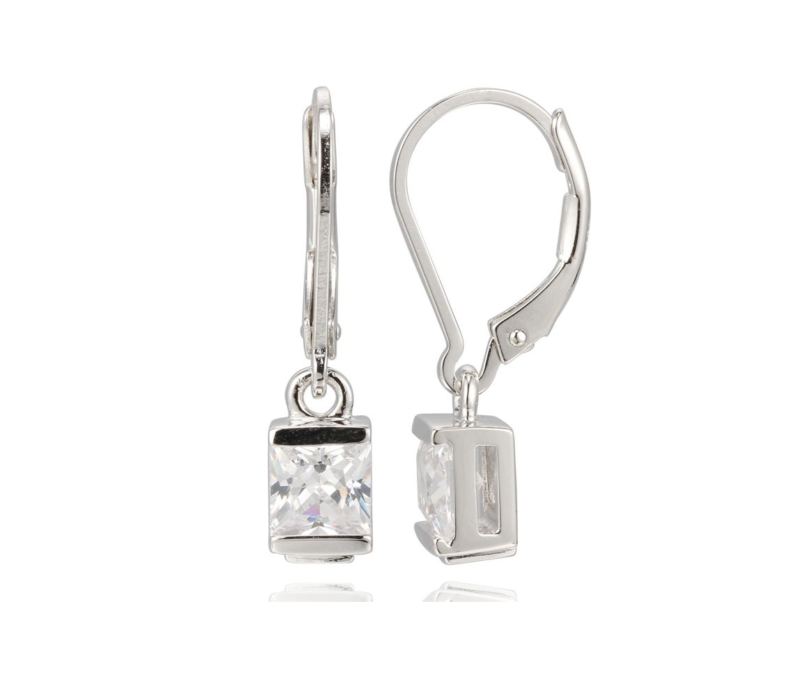 BOUCLES ELLE AVEC DES CUBIQUES ZIRCONIAS - PJ R2LBMH0004 - ELLE