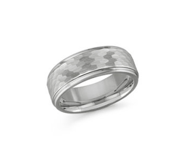 JONC EN TUNGSTÈNE CONFORT FIT - ML TG005 - MALO 
