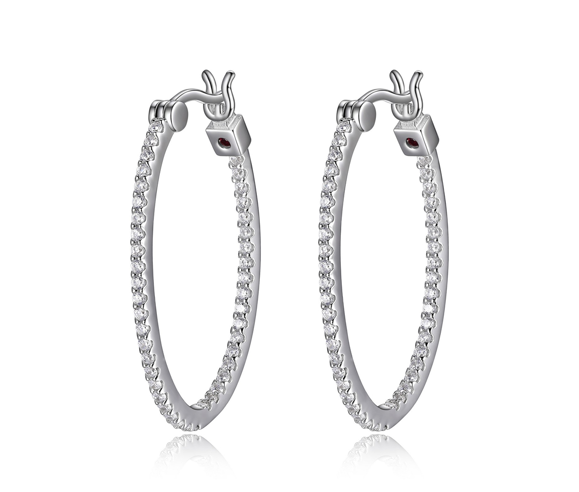 BOUCLES AVEC CUBIQUES ZIRCONIAS - PJ R2LC9R000J - ELLE