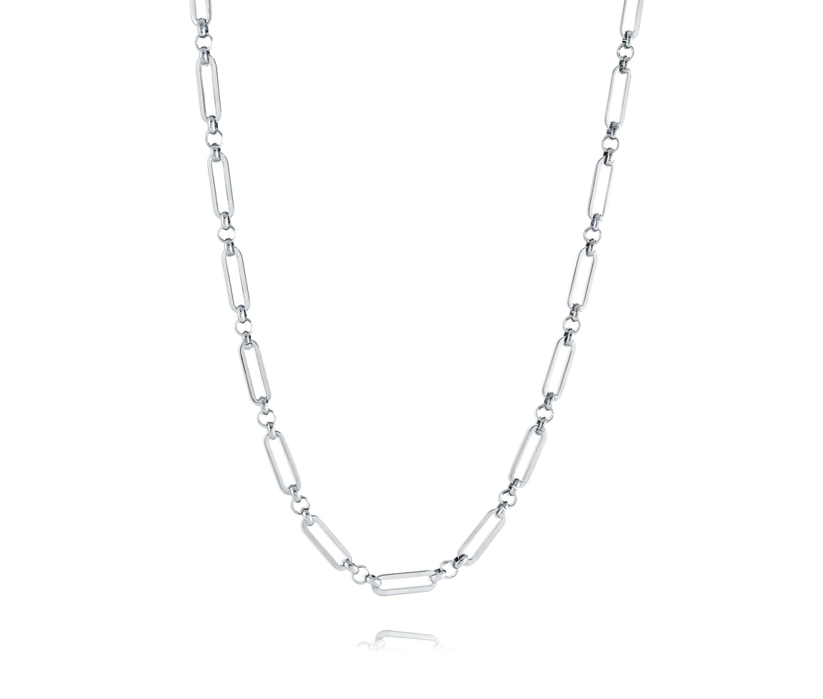 CHAINE ROLO/PAPERCLIP EN ACIER - IG SN78/22 - ITALGEM